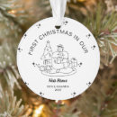 Search for housewarming christmas tree decorations Realtor client