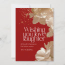 Search for deep red cards Elegant