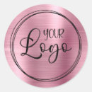 Search for pink metallic stickers Your logo here