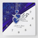 Search for sapphire wedding anniversary clocks Blue