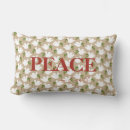 Search for peace on earth christmas cushions Dove