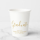 Search for graduation paper cups Typography