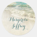 Search for ocean wave wedding stickers Tropical
