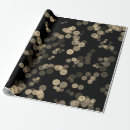 Search for bokeh wrapping paper Black
