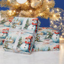 Search for snowman wrapping paper Christmas tree