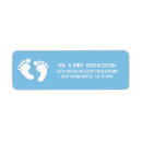Search for feet return address labels Blue