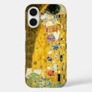 Search for gustav klimt the kiss iphone cases Gold