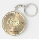Search for leo the lion key rings Zodiac