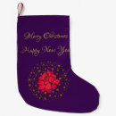 Search for purple christmas stockings Sparkly