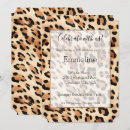 Search for leopard spots invitations Pink