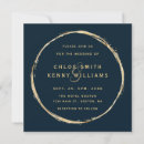 Search for navy blue rustic wedding invitations Gold