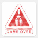 Search for game over stickers Gaming