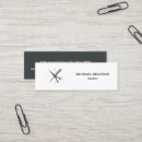 Search for hair comb business cards Elegant