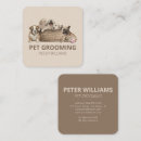 Search for dog tag business cards Watercolor