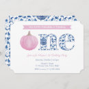Search for pink pumpkin 1st birthday invitations Elegant