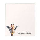 Search for giraffe notepads Safari