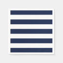 Search for navy blue and white stripes napkins Pattern