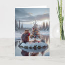 Search for beaver christmas cards Wildlife