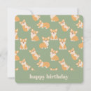 Search for corgi birthday invitations Cute