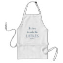Search for funny hanukkah aprons Blue