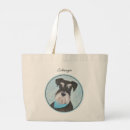 Search for miniature schnauzer tote bags Standard