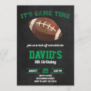 Search for rugby invitations Chalkboard