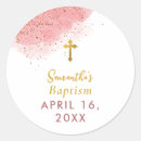 Search for christening pink stickers Baby girl