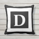 Search for black and white cushions Initial
