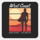 Search for santa monica beach stickers Surfing