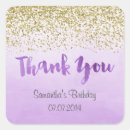 Search for gold glitter ombre stickers Birthday