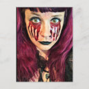 Search for a to cry on postcards Blood