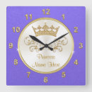 Search for princess clocks Purple