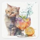 Search for watercolor cat stickers Cute
