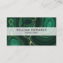 Search for dark green and gold business cards Marble