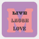 Search for live laugh love stickers Pink