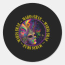 Search for mask design stickers Fat tuesday