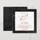 Search for marble bridal shower invitations Typography