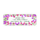 Search for sweet pea return address labels Peas