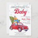 Search for antique car invitations Red