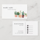 Search for succulent business cards Social media