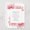 Search for spring sweet 16 invitations 16th birthday