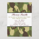 Search for camouflage graduation invitations Grad party