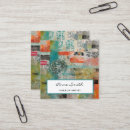 Search for mixed media business cards Artistic