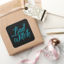 Search for bad witch stickers Trick or treat