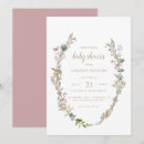 Search for rustic wreath invitations Bohemian