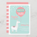 Search for alpaca party invitations Cute