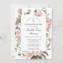 Search for pink confirmation invitations Watercolor