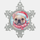 Search for french bulldog christmas tree decorations Puppies