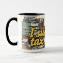 Search for financial advisor mugs Tax season