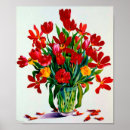 Search for arrangement flowers tulip posters Still life